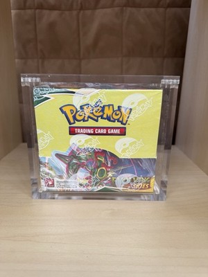 Pokemon 888 Edition Magnetic Booster Box Acrylic Case Protective