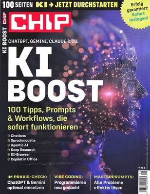 CHIP 2026 Special - KI BOOST ChatGPT, Gemini, Claude & Co. - Neu & ungelesen !!