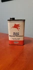 MOBIL LIQUID BURNER CLEANER STEEL 1 PINT EMPTY  CAN- ORIGINAL -VINTAGE GAS