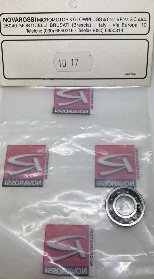 Roulement à bille pour moteur 1017 Novarossi Robbe 726000.22 - Photo 2/2