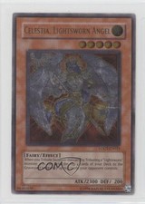 Celestia Lightsworn Angel 1st Ed. YuGiOh Light of Destruction #LODT-EN024 2008