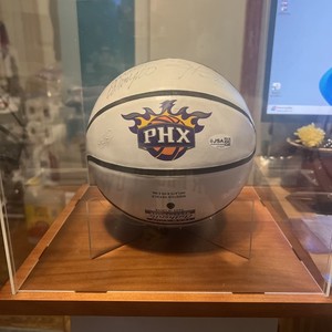 Phoenix Suns Signed Mini Basketball Autograph Memorative Collectible 
