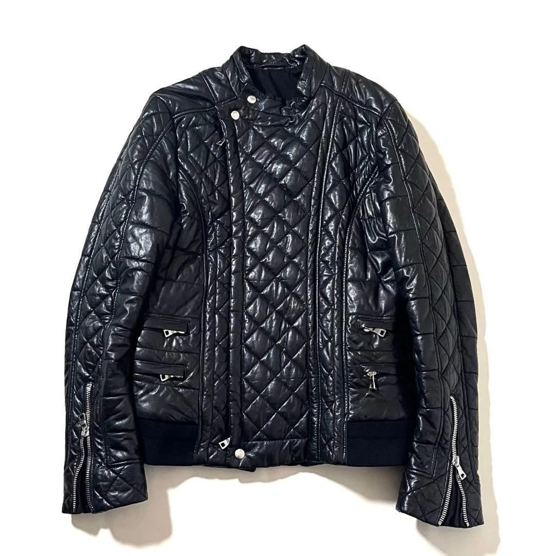 Balmain Leather Outer Shell Coats, Jackets & Vests for Men for
