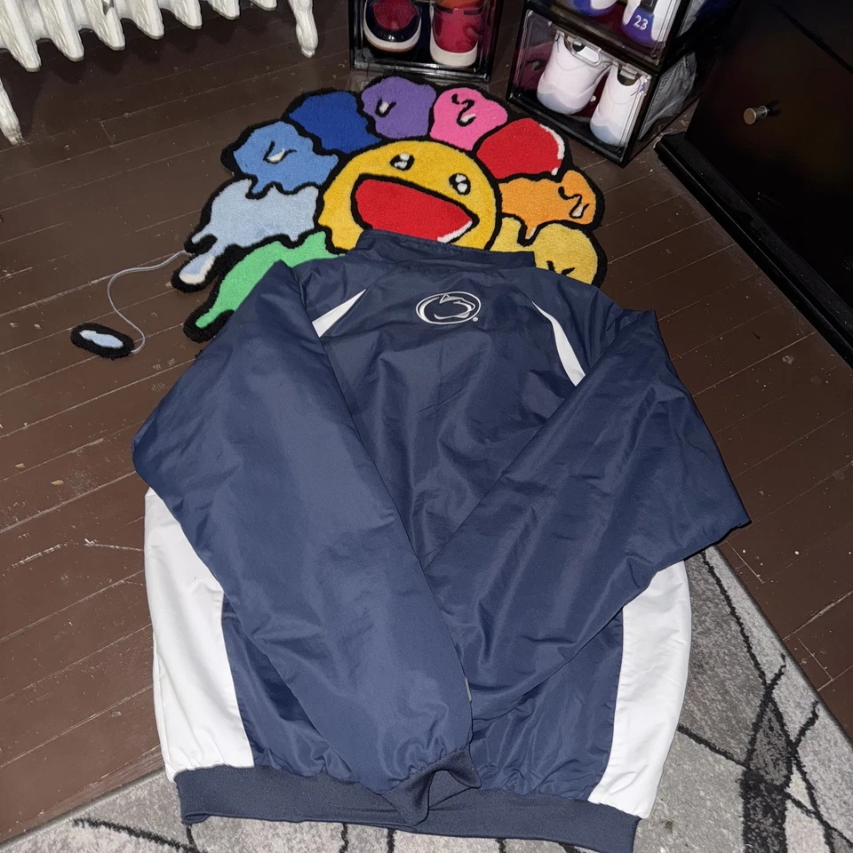 Penn State Nittany Lions NCAA Starter Full Zip Jacket BLUE - Image 4 of 4