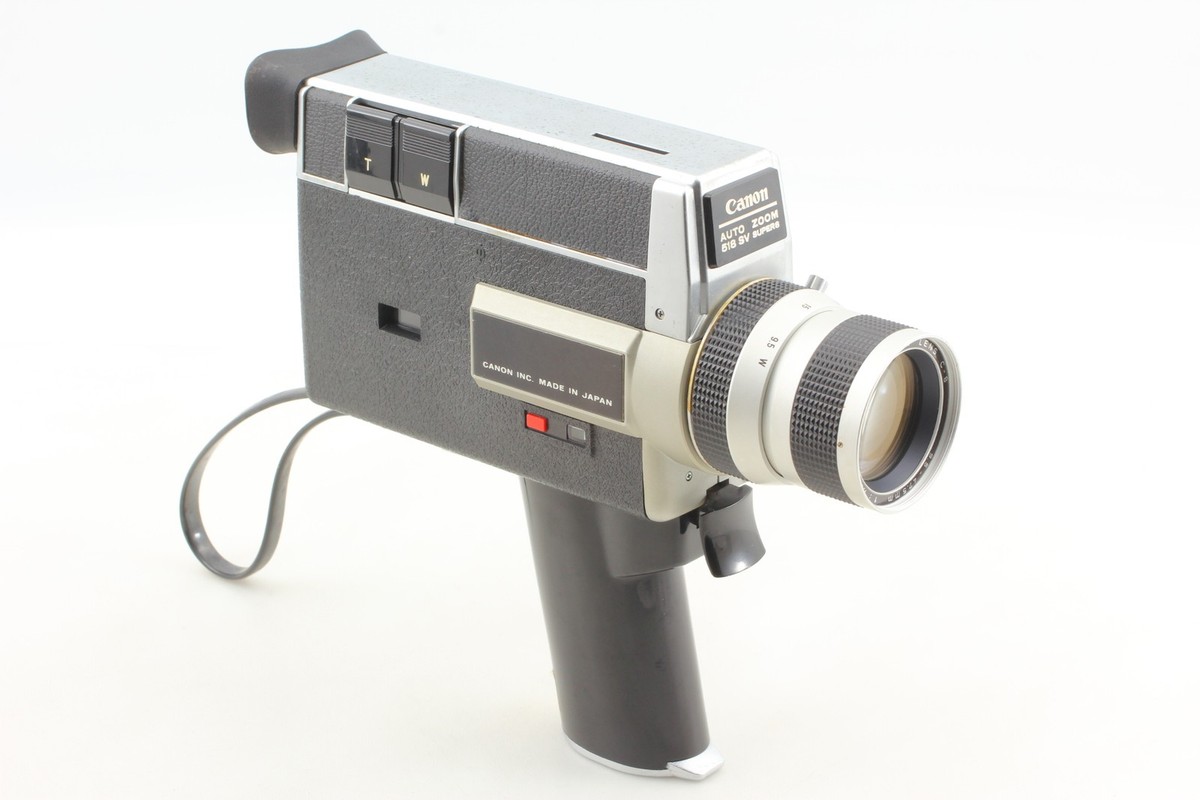All Works! [MINT] Canon Auto Zoom 518 SV Super8 8mm Film Movie