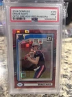 2024 Panini Donruss - Drake Maye #379 Optic Preview Red Pandora PSA 9 RC
