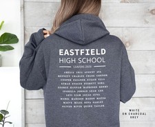 Schulabg&auml;nger Hoodie - mit Schulnamen, Abg&auml;nger 2026 Style C