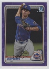 2020 Bowman Chrome Prospects Purple Refractor /250 Briam Campusano #BCP-7 14ll