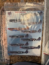 VICTORY PRODUCTION DECAL # 32-004 1/32nd SCALE SPITFIRE 8'S & 9'S DECALS