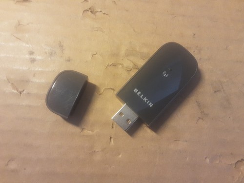 Belkin F7D2101 v1 Enhanced Wireless WiFi USB Adapter Windows 2000, XP, and Vista - Afbeelding 5 van 5