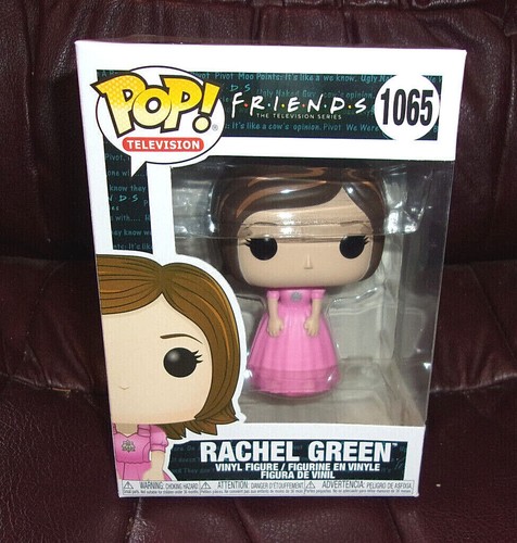 Funko Pop Television Friends RACHEL GREEN (pink dress) #1065 Vinyl Figure - MIB | eBay