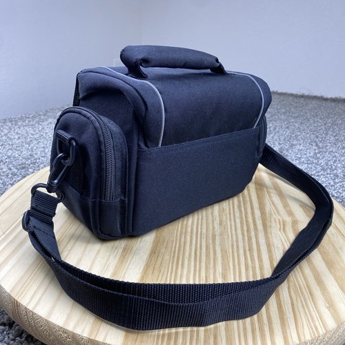 Case Logic Camera Bag Black Camcorder Gadget Padded Interior 3 Zip Compartments* - Picture 5 of 15