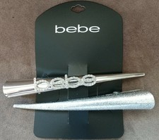 Graduation Celebration Mini Grad Cap Sparkling 2pc Hair Clips Black Silver For Sale Online Ebay