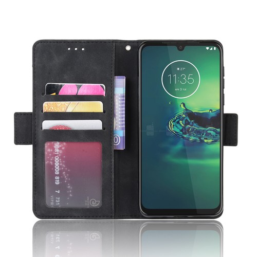 Card Slots Wallet Leather Stand Phone Case For Motorola Moto One Vision G8 Plus - Picture 13 of 45