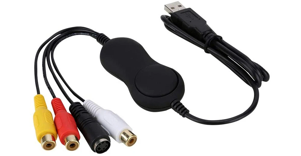 RCA S-Video To USB Capture Adapter For PC and Mac