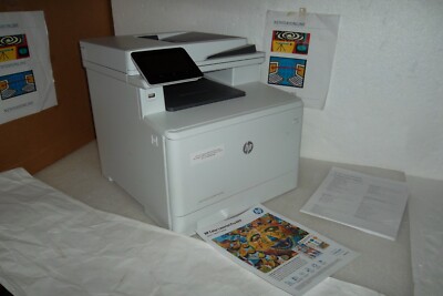 HP Color LaserJet MFP M477fdn Printer AIO Duplex USB Fax Copy 4.3'' Touch CF378A