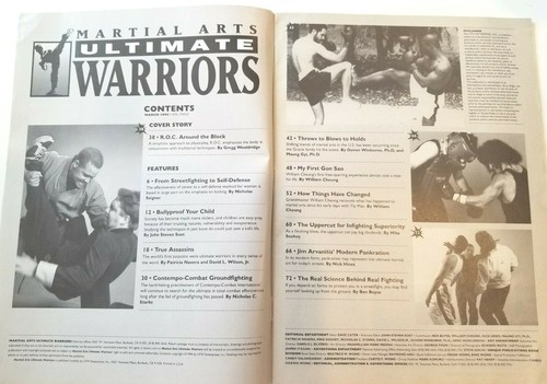 Martial Arts Ultimate Warriors March 1995 R.O.C Around The Block - Picture 2 of 2