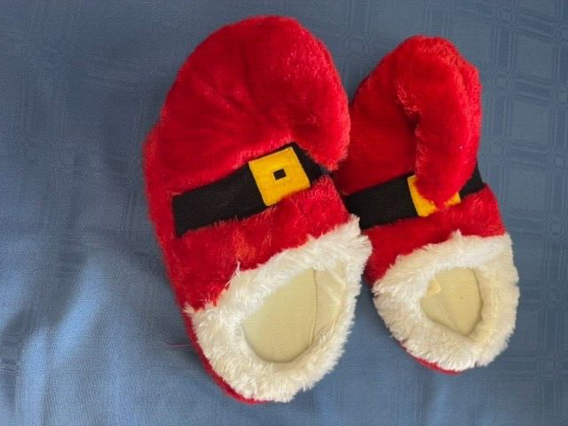 PANTOFOLA D’ORO Pantofole elfo di Natale adulti Dan Dee taglia M