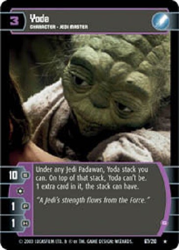 STAR WARS TCG WOTC EMPIRE STRIKES BACK YODA (G) 67/210 GEM MINT | eBay