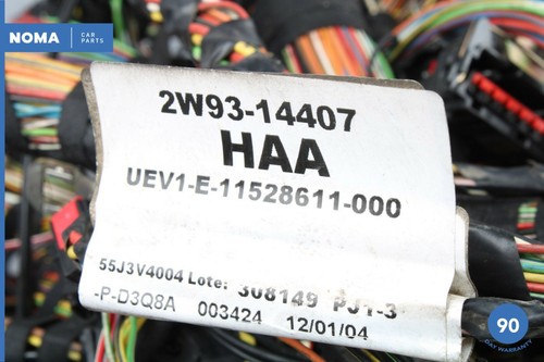 2005 Jaguar XJR X350 Cabin Entertainment Wire Wiring Harness 2W9314407HAA OEM - Picture 2 of 12