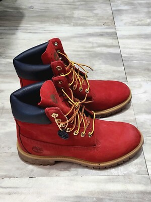 Special Edition 6 Inch Waterproof Burgundy Timberlands