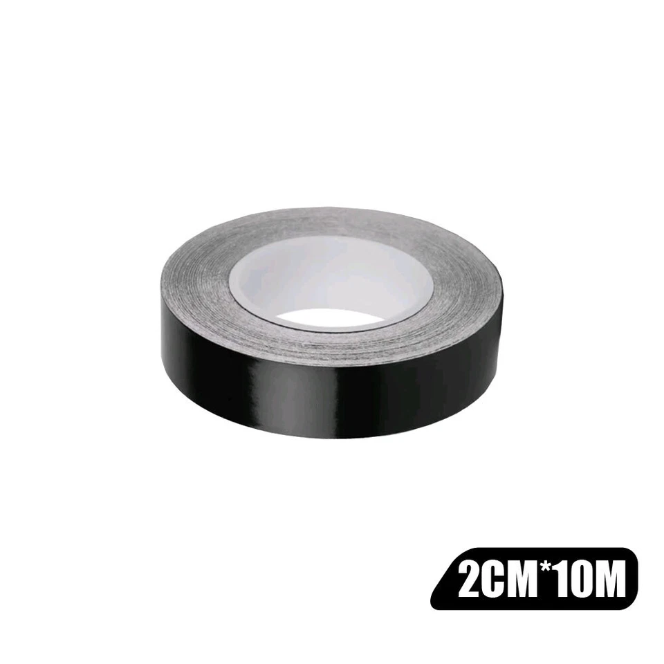 Película de vinilo para moldura de ventana de automóvil de 10 m cintura para puerta hágalo usted mismo pegatina línea negra accesorios Foto 3 de 4