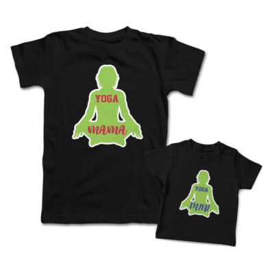 Mom Mommy and Me Outfits I Am on Mommy's Team Knit Cotton Match Clothes