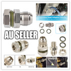 <!--F#f_0-->Turbo Oil Pan Sump Return Drain Adapter Bung Fitting 10AN to M18x1.5 No Weld<!--F/-->