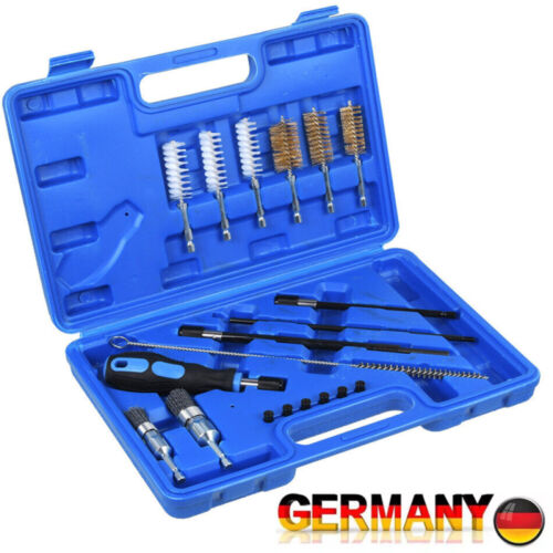19 Einspritzdüsen Dichtsitz Werkzeug Satz Injektor Schacht Reinigung Bürsten Set - Bild 4 von 13
