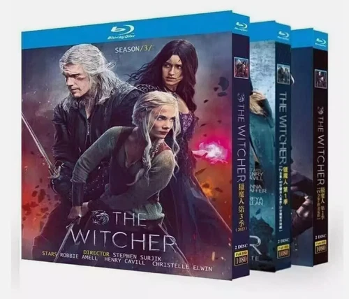 The Witcher Season 1-3 (2023) Series Film 6-Discs Box Set