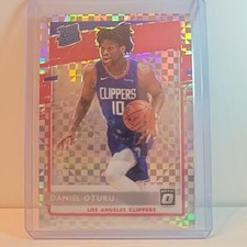 2020-21 Panini Optic Daniel Oturu Rookie Checkboard Prizm