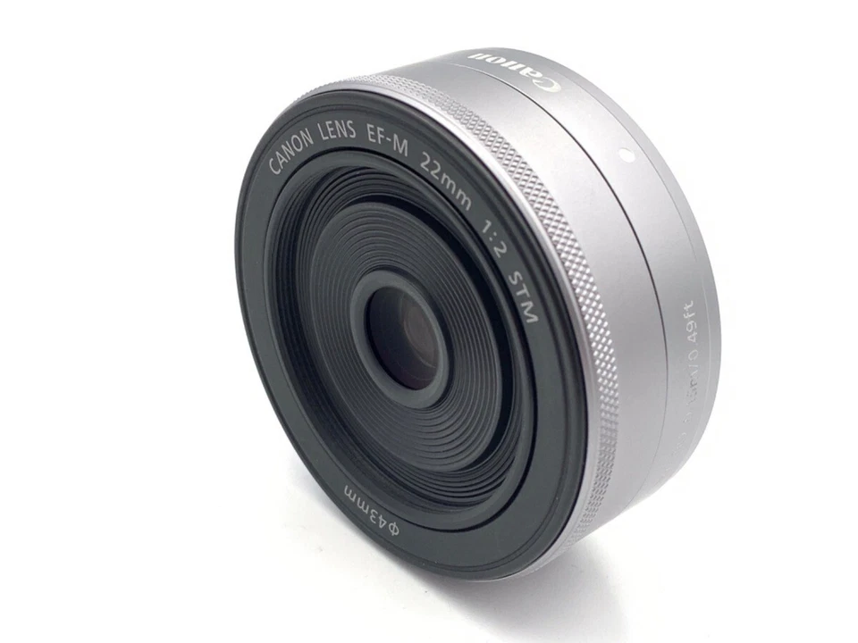 [Near Mint] Canon EF-M 22mm f/2 STM AF Lens for EOS EF-M Mount Silver #KMA - Image 3 of 3