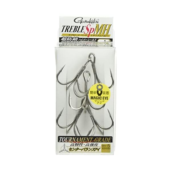 GamakatsuTreble Hook Rose Treble Sp-Mh 1/0 Official Collectible Exclusive
