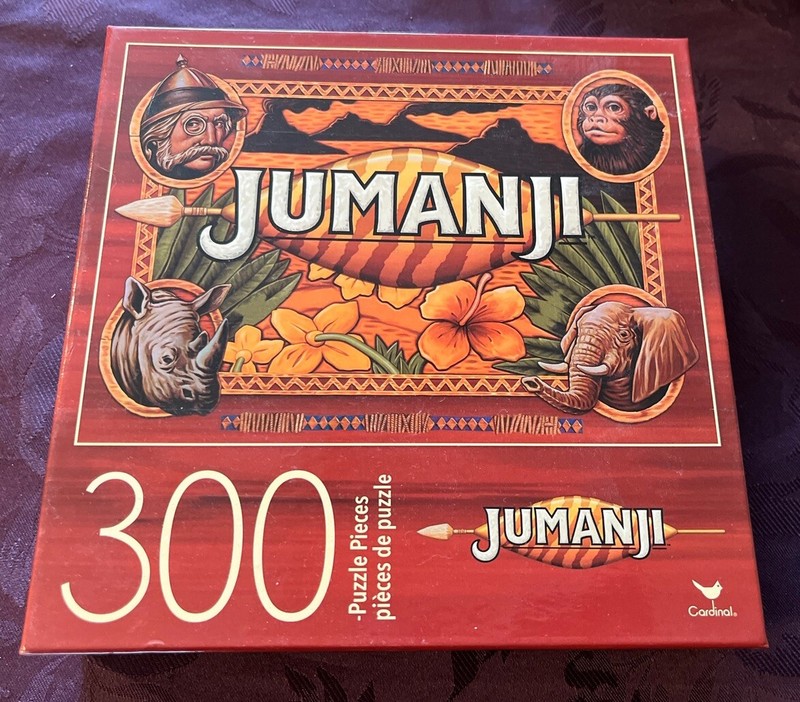 New Sealed Jumanji 300-Piece Jigsaw Puzzle Unopened Original Packaging 18 x 24