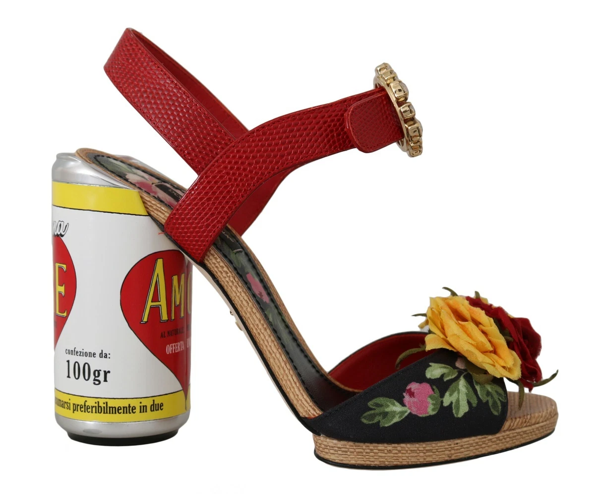 Floral embellished heels cheap