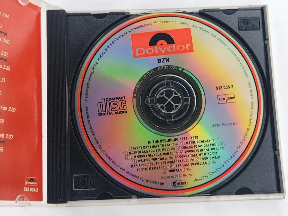 BZN - In The Beginning 1967-1970 CD - Bild 2 von 3