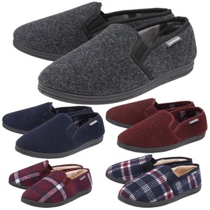 fleece lined moccasin slippers