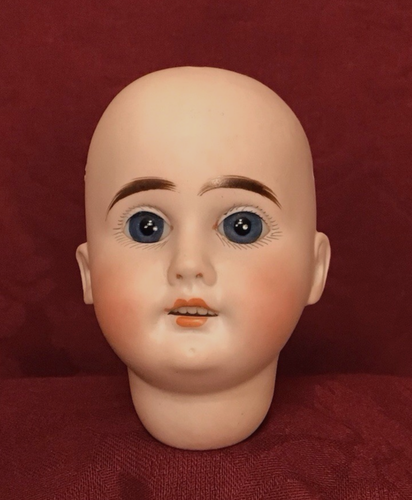 Very Pretty Antique German Bisque Doll Head Mystery Maker Mold 1898