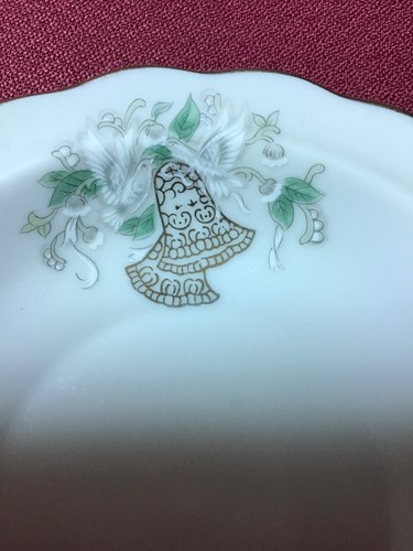 Vintage Lefton 50th Anniversary Mini Bowl And Pitcher white with Gold Trim - Picture 6 of 9