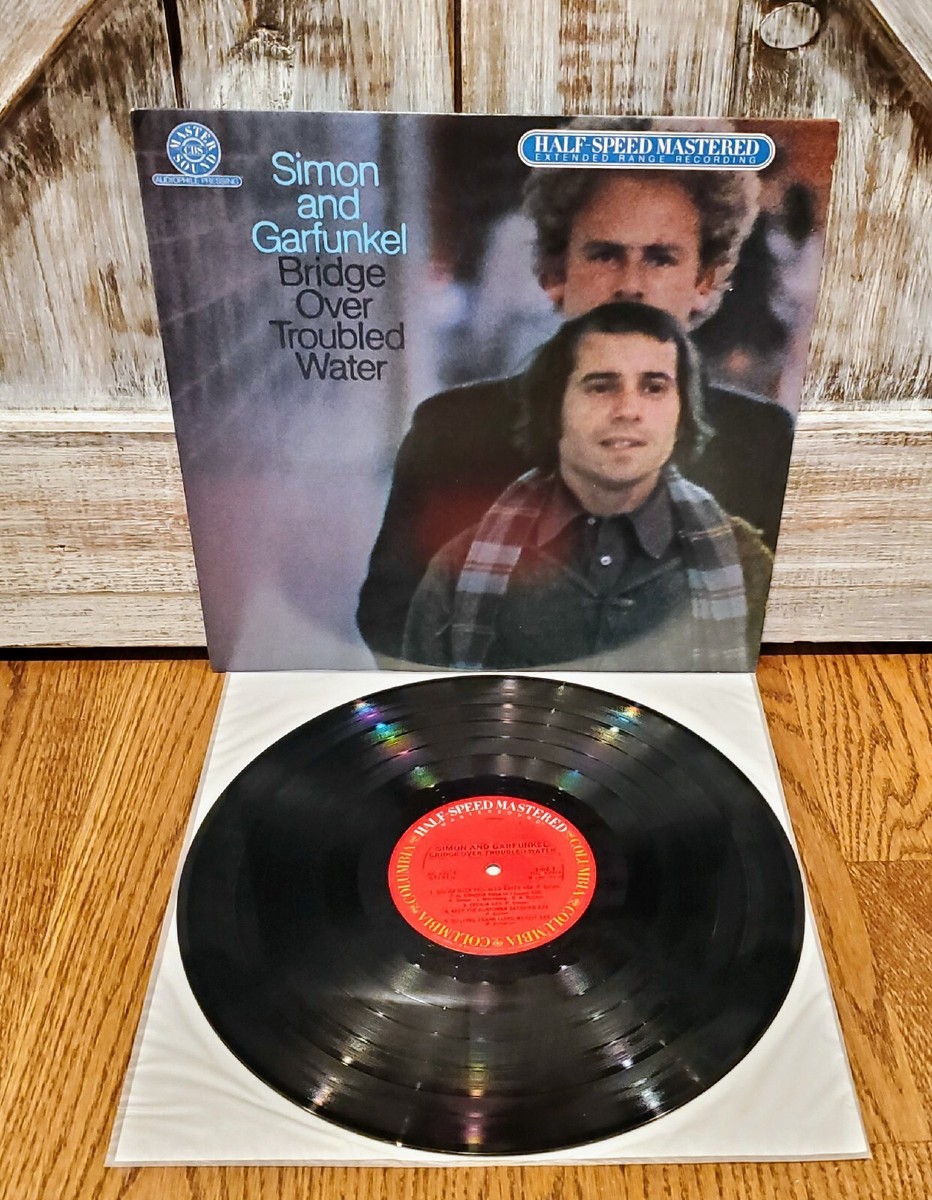 Simon and Garfunkel Bridge Over Troubled Water LP CBS Half