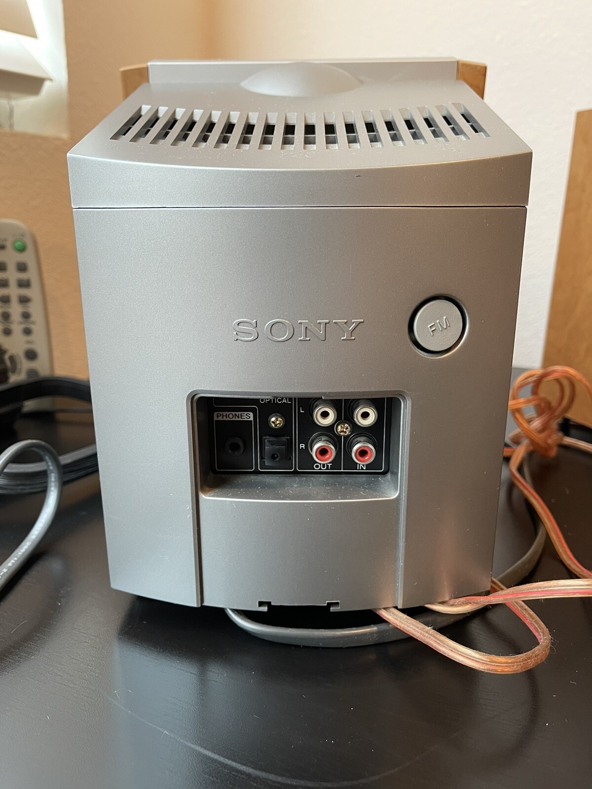 Sony CMTEX1 HiFi CD Player Stereo System with Remote Tested And