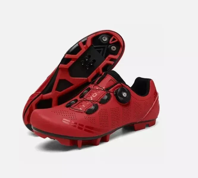 Fahrrad Schuhe Herren Professionell Rennen Turnschuhe MTB Mountainbike Schuhe - Bild 3 von 4