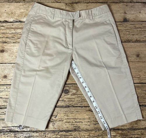 Adidas Climalite Women’s Size 6 Beige Bermuda Shorts NWOT - Picture 5 of 7