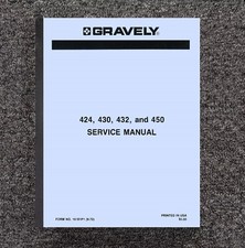 424 430 432 450 Tractor Service Repair Manual Fits Gravely 424 430 432 450