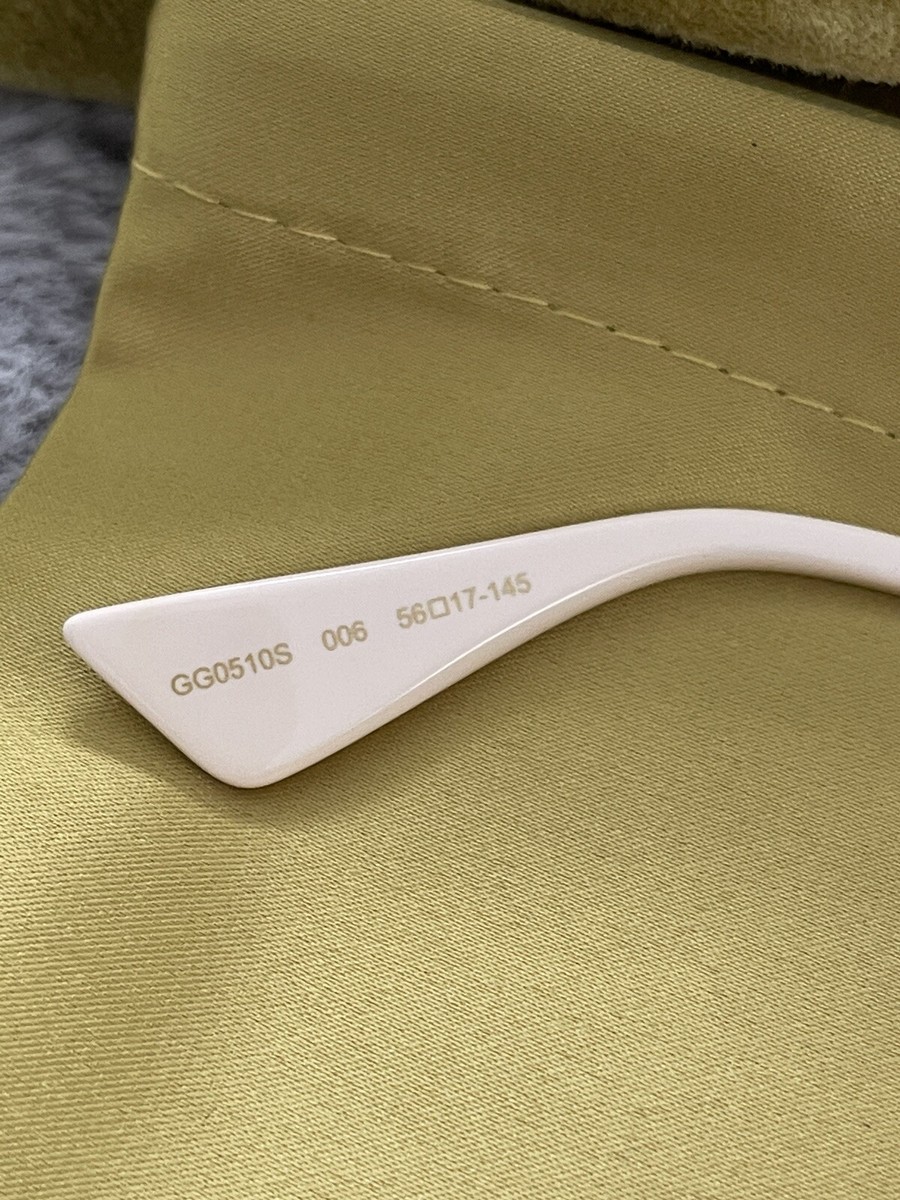 Gucci Yellow Butterfly Ladies Sunglasses GG0510S 006 | eBay display picture 1