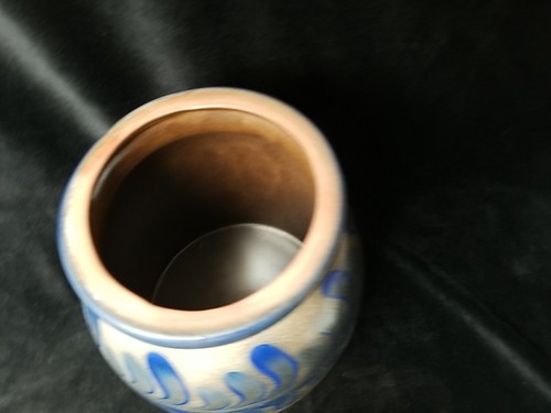 Vtg Beaumont Brothers BBP Pottery Salt Glazed Water Splash Crock Vase 1993 - Picture 4 of 9