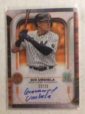 2022 Topps Tribute Gio Urshela Orange Auto #d 22/25