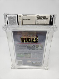 Bad Dudes Sealed - NES - WATA 9.6, A+ 