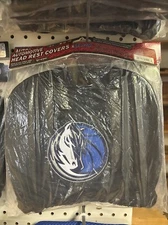 NBA Dallas Mavericks Embroidered Logo on Headrest Covers Set of 2 by ProMark