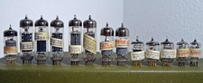 Lot 13x Telefunken Labormuster Röhre EL803 EL803s EF805s E180F E80CF EAA901s